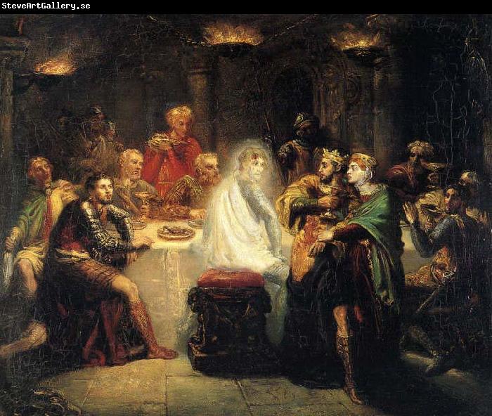 Theodore Chasseriau The Ghost of Banquo